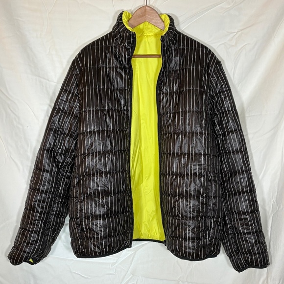 Nightmare Before Christmas Disney Jack Reversible Puffer Jacket – Unisex L - Picture 3 of 5